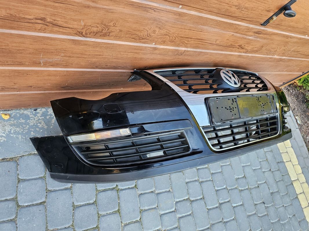 Vw Passat B6 Zderzak Przód Przedni xenon sprysk