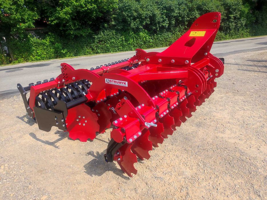 brona talerzowa/ agregat bez hydropaku/ ciężka TIGER STRUMYK