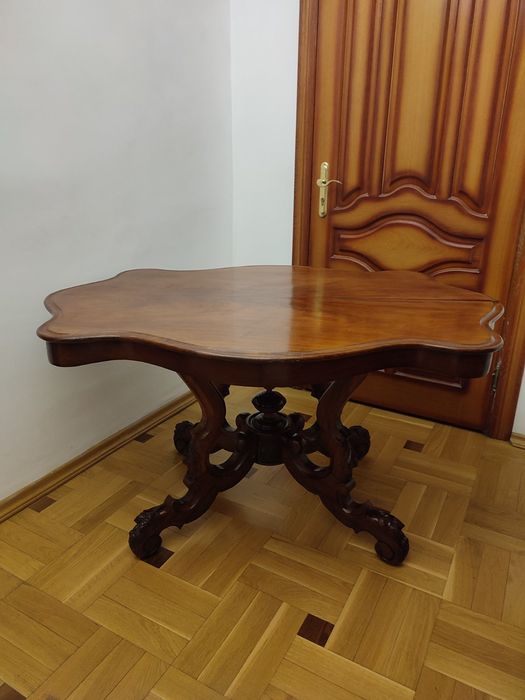 Стіл дерево різьба антикваріат