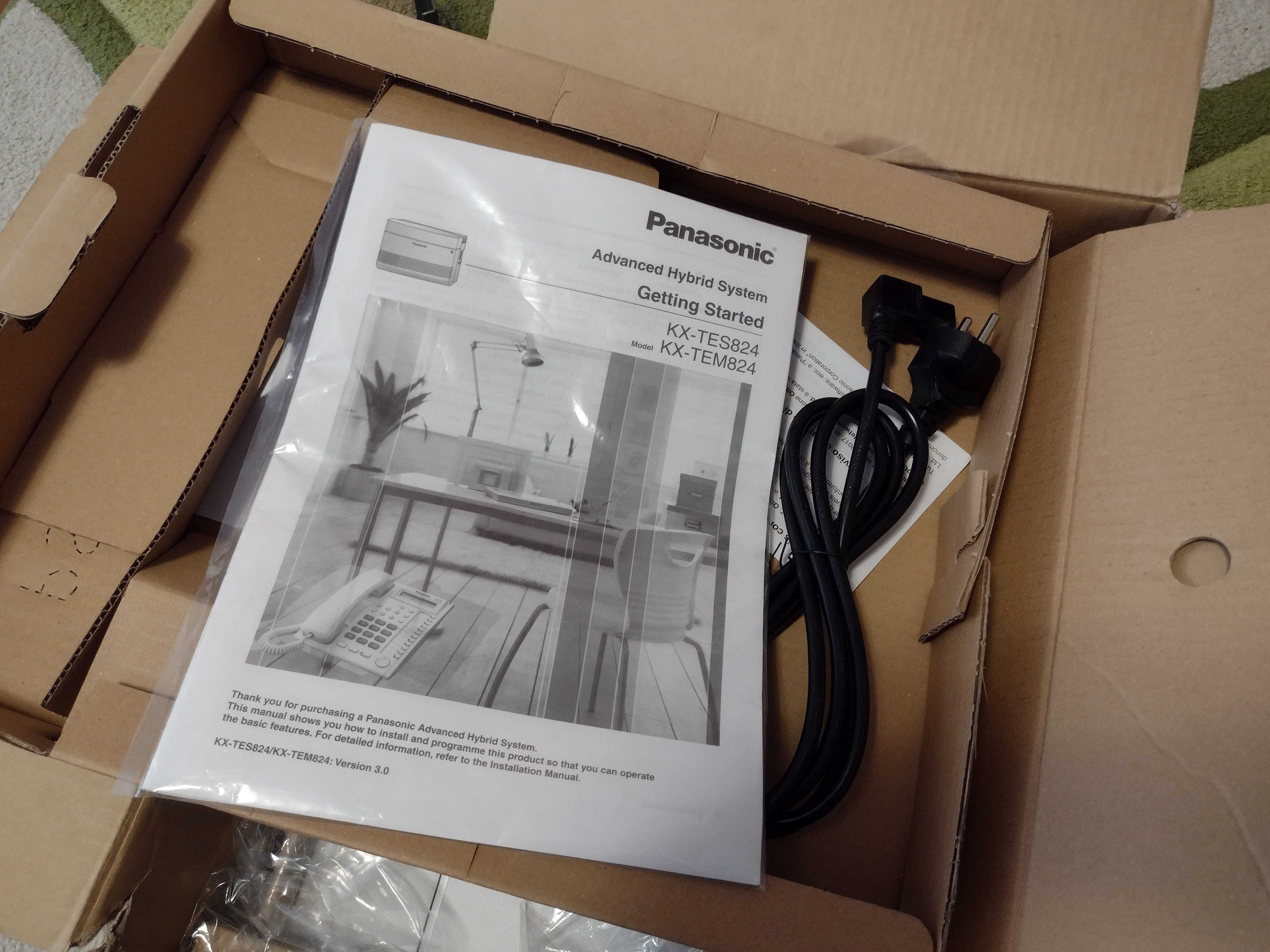 Panasonic KX-TES824 – Nowa centrala telefoniczna