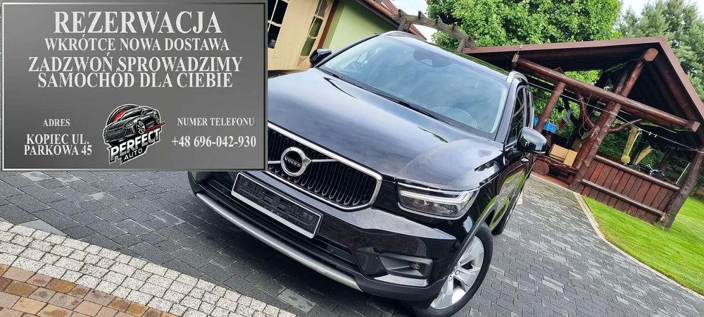 Volvo XC 40 2.0 D 150km" Automat Geartronic" Kamera" Elektryka" Bezwypadkowy 100%