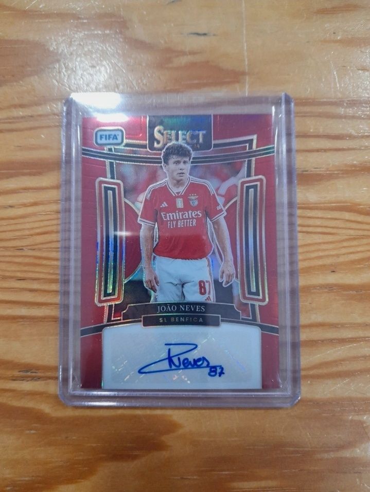 2023 Panini Select - João Neves Auto Red (Color Match)