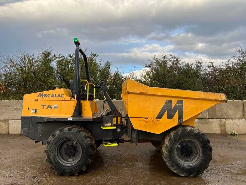 WYNAJEM - Wozidło budowlane obrotowe (koleba, wywrotka) MECALAC 6 ton