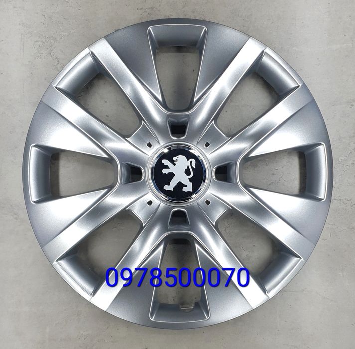 Ковпаки Peugeot R15 Partner Expert Boxer Bipper 207 307 Колпаки Пежо