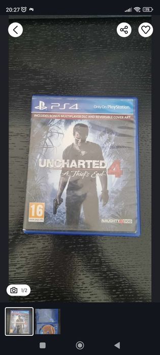 Uncharted 4 para PS4