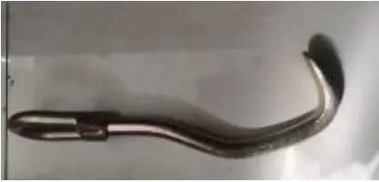 Захват для кузовних робіт, гачок 3т, 300мм (C906) AT20 крючок крюк гак