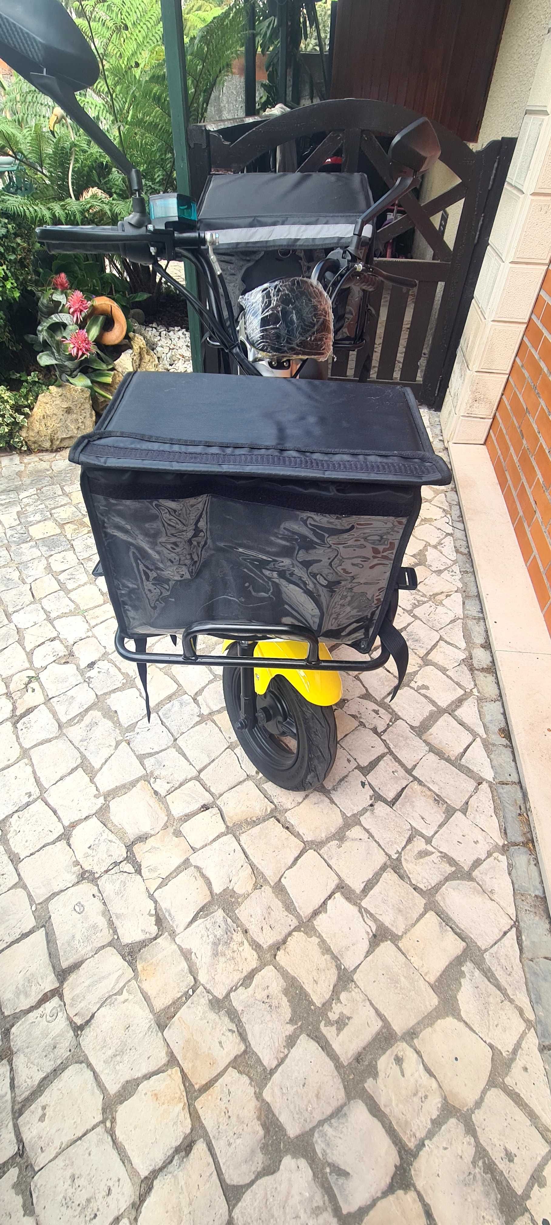 Scooter Elétrica  (Usada como nova ainda com plásticos de compra)