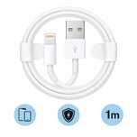 Kabel do Ładowania IPhona 1m 7,8,X,11,12,13 USB-A Lightning Ładowarka