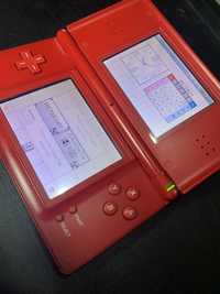консоль NINTENDO DS LITE RED+флеш картридж DS R4