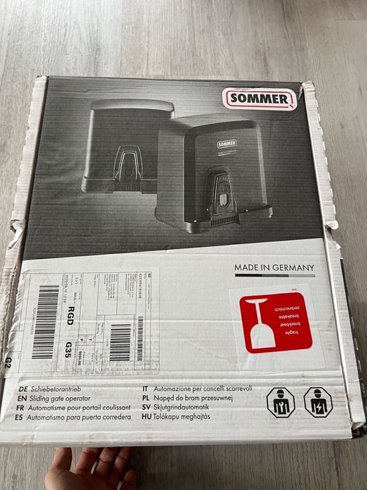 Automat Sonner runner naped do bramy przesuwnej powystawowy