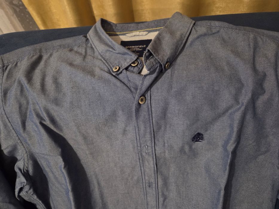 Koszula ciemno niebieska L Springfield
