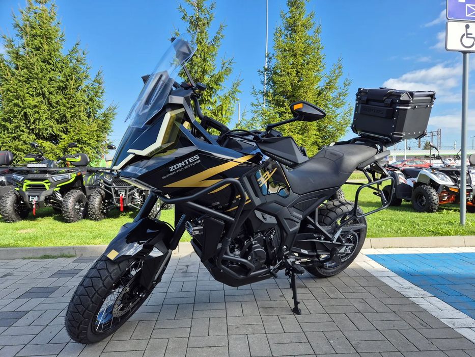 Zontes 703F 699 CM3 95 KM Manual 6 Biegów Koła 19 Cali Ciecz Zb. 22L Waga 241 KG