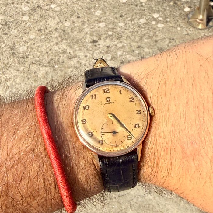 Omega Jumbo em ouro rosa 18k