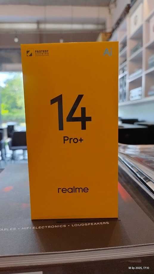 Telefon Realme 14 Pro+ | Nowy | Gwarancja | 12 / 512 GB | Fioletowy |