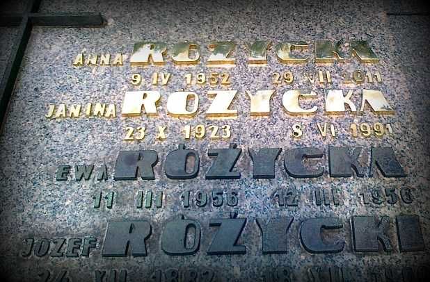 Litery i cyfry na groby z mosiądzu