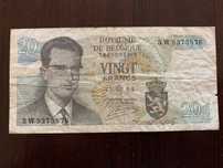 Nota Vingt Francs 1964