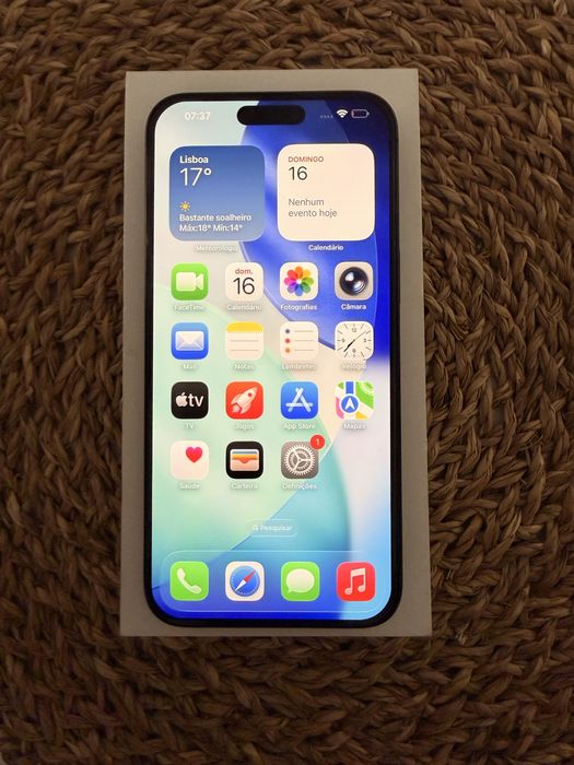 Vendo Iphone 15 Pro Max 256Gb na caixa sem riscos