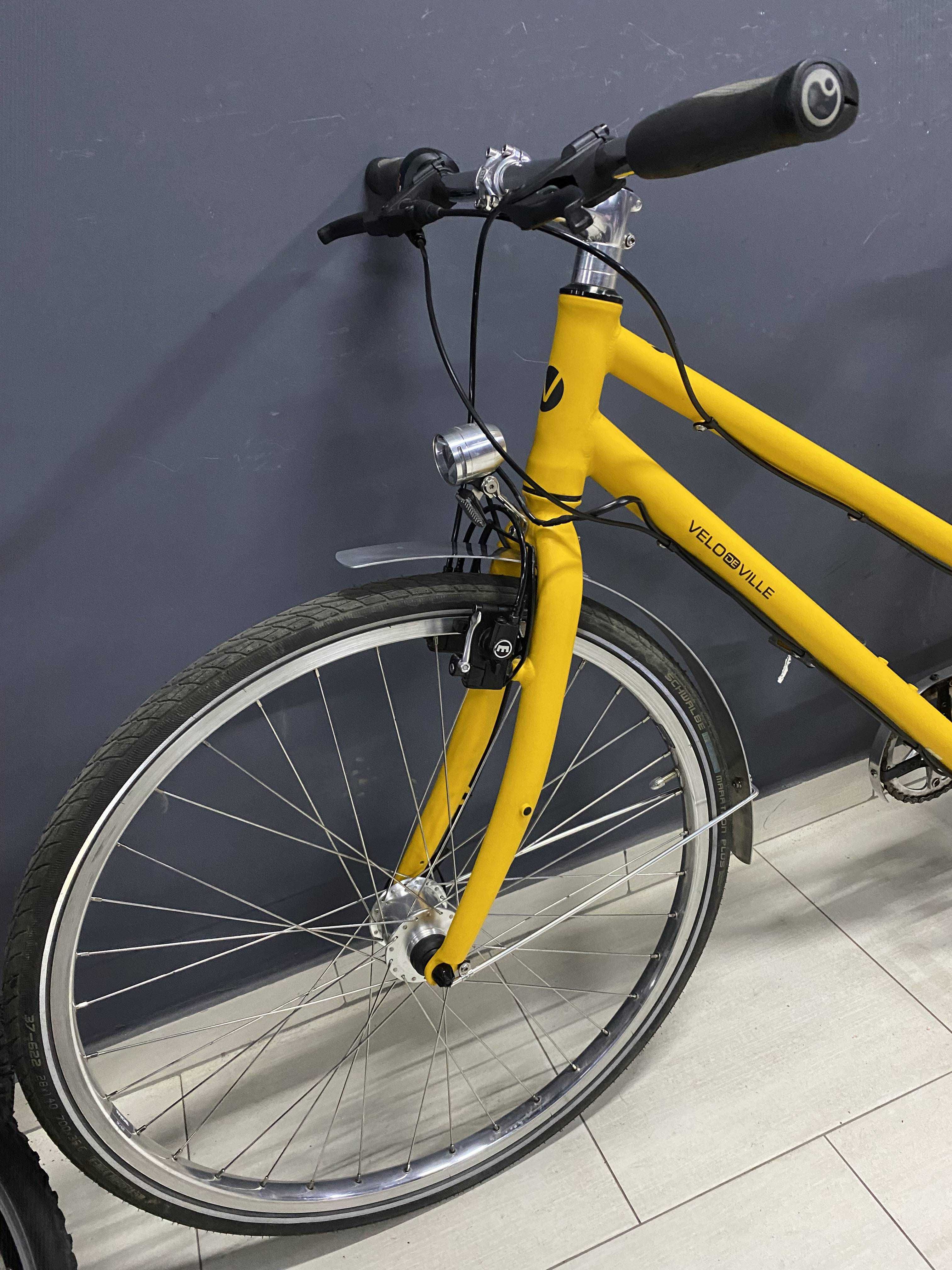 Ексклюзивний вінтажний велосипед Velo de Ville на планетарці Shimano 7