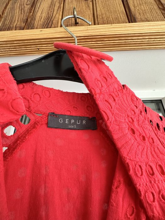 Червона сукня з прошви Gepur розмір S