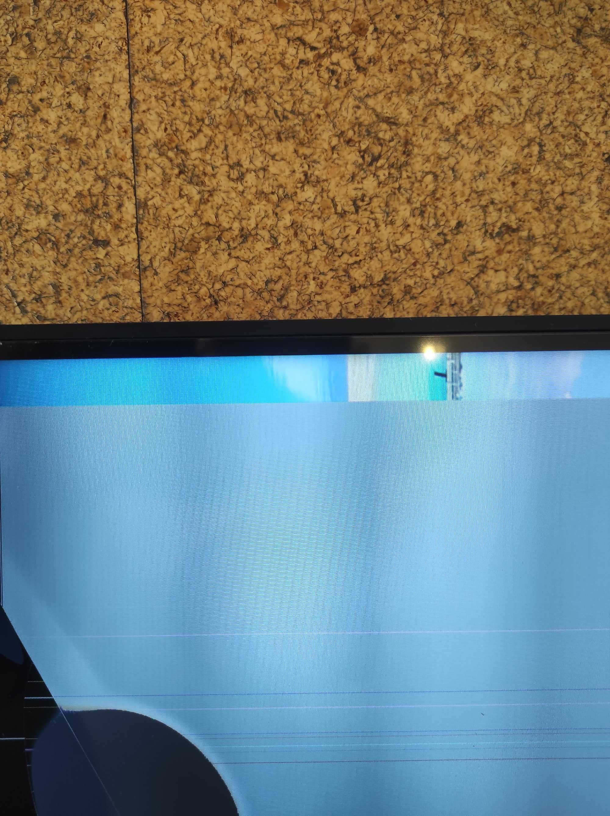 Tv LG 43NANO7560C para peças. Ecrã partido