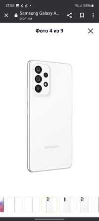 Продам свой Смартфон Samsung Galaxy A53 5G 6/128GB White
