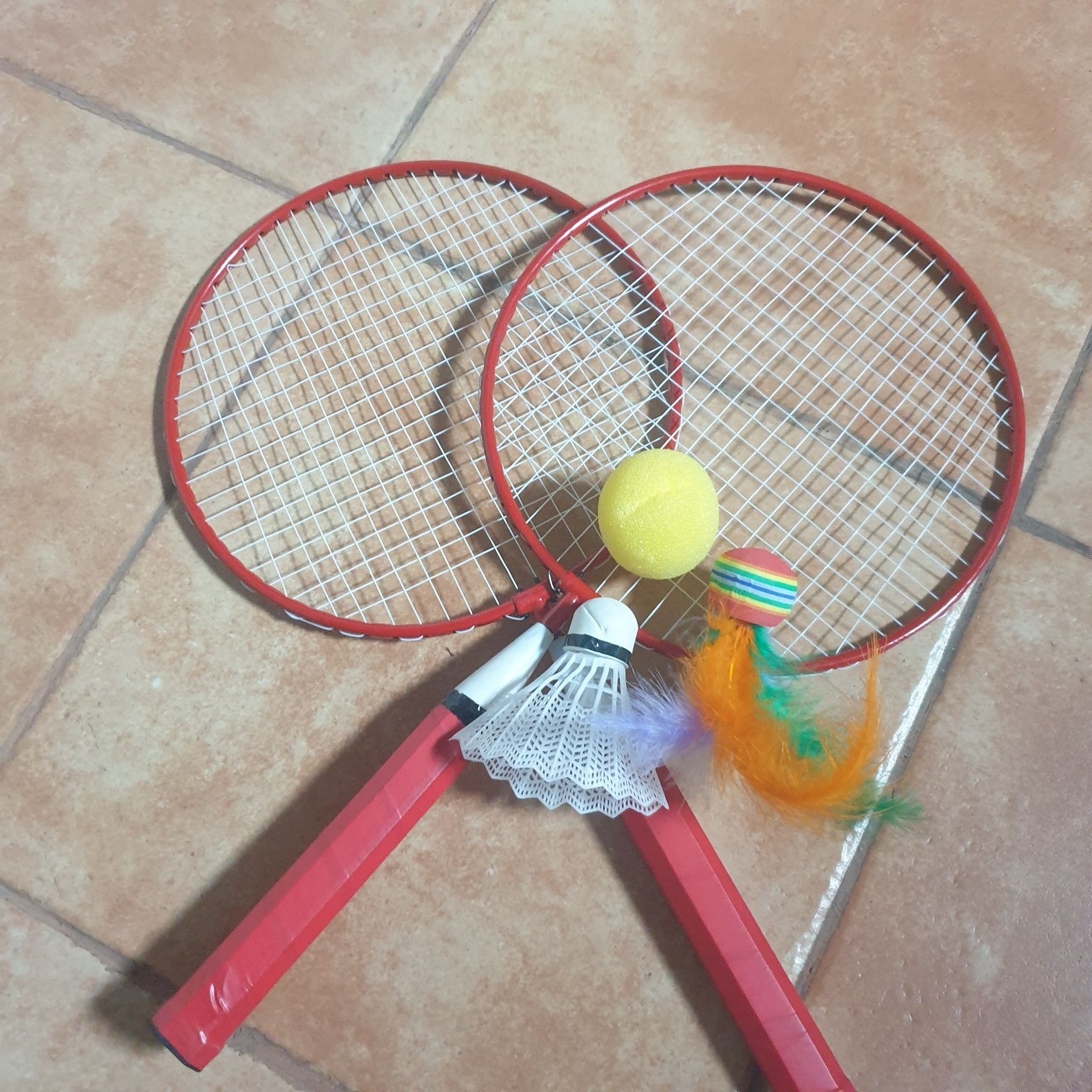 Raquetes de badminton