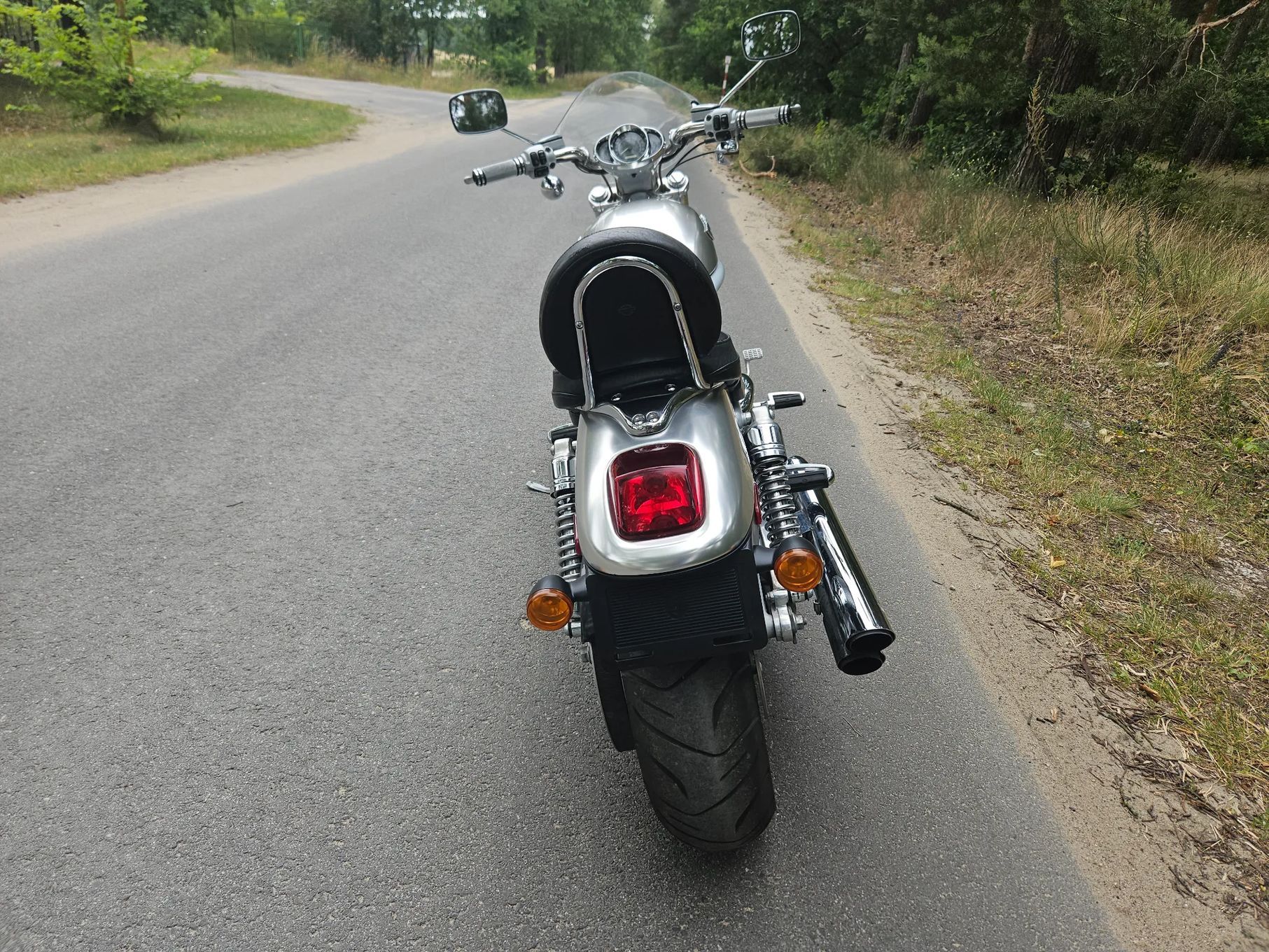 Harley-Davidson V-Rod Street Rod Vrod VRSCA Anniversary jubileuszowy wydech Vance&Hines