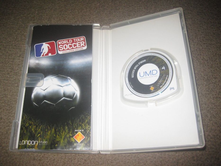 Jogo PSP "World Tour Soccer: Challenge Edition" Completo!