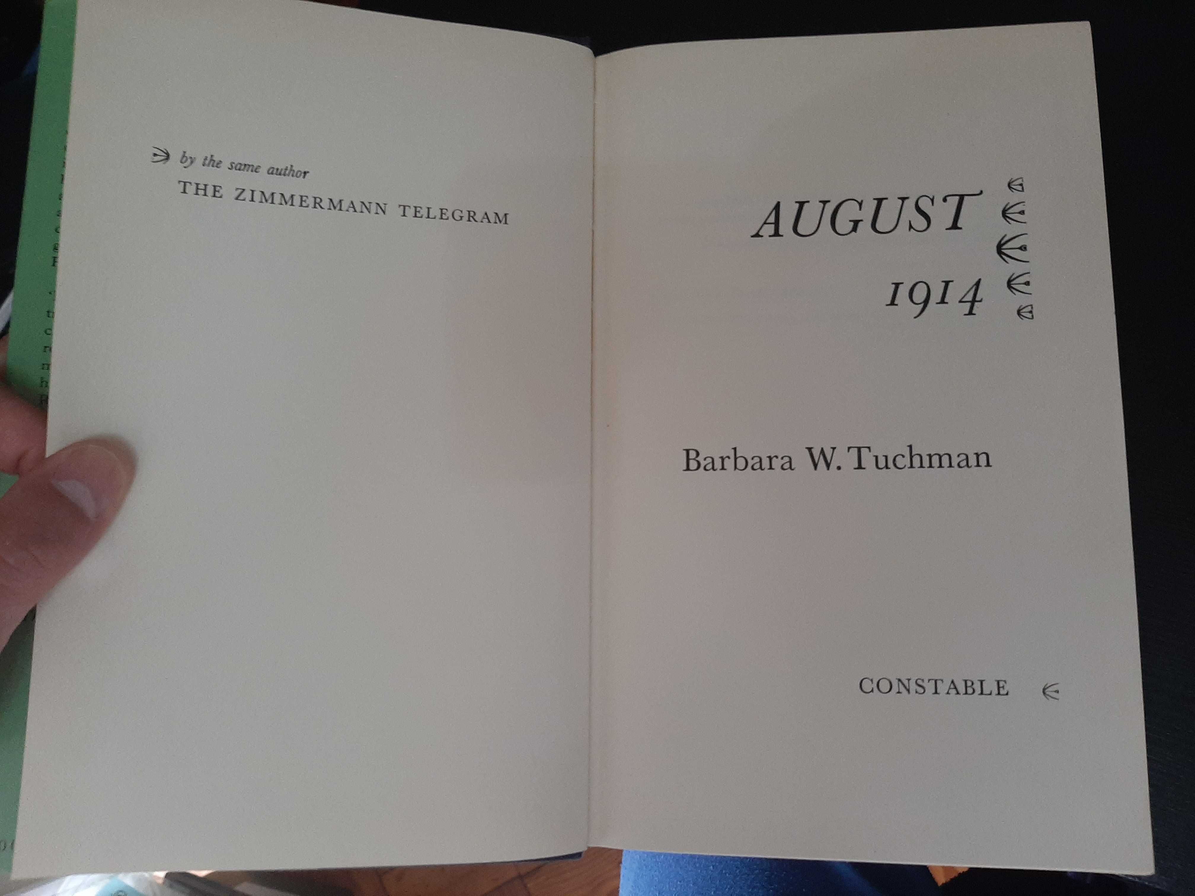 Barbara W. Tuchman – August 1914 (The Guns of August)