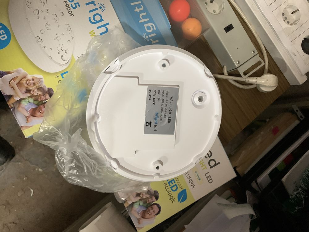 Candeeiros luz led