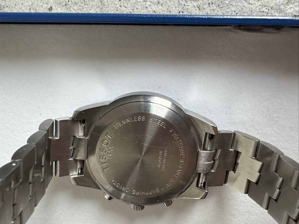 Zegarej Tissot Sapphire Crystal Quartz Chrono G10/G15