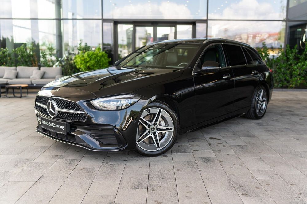 Mercedes-Benz Klasa C D,4Matic ,Salon Polska, Pierwszy Właściciel, Serwis ASO