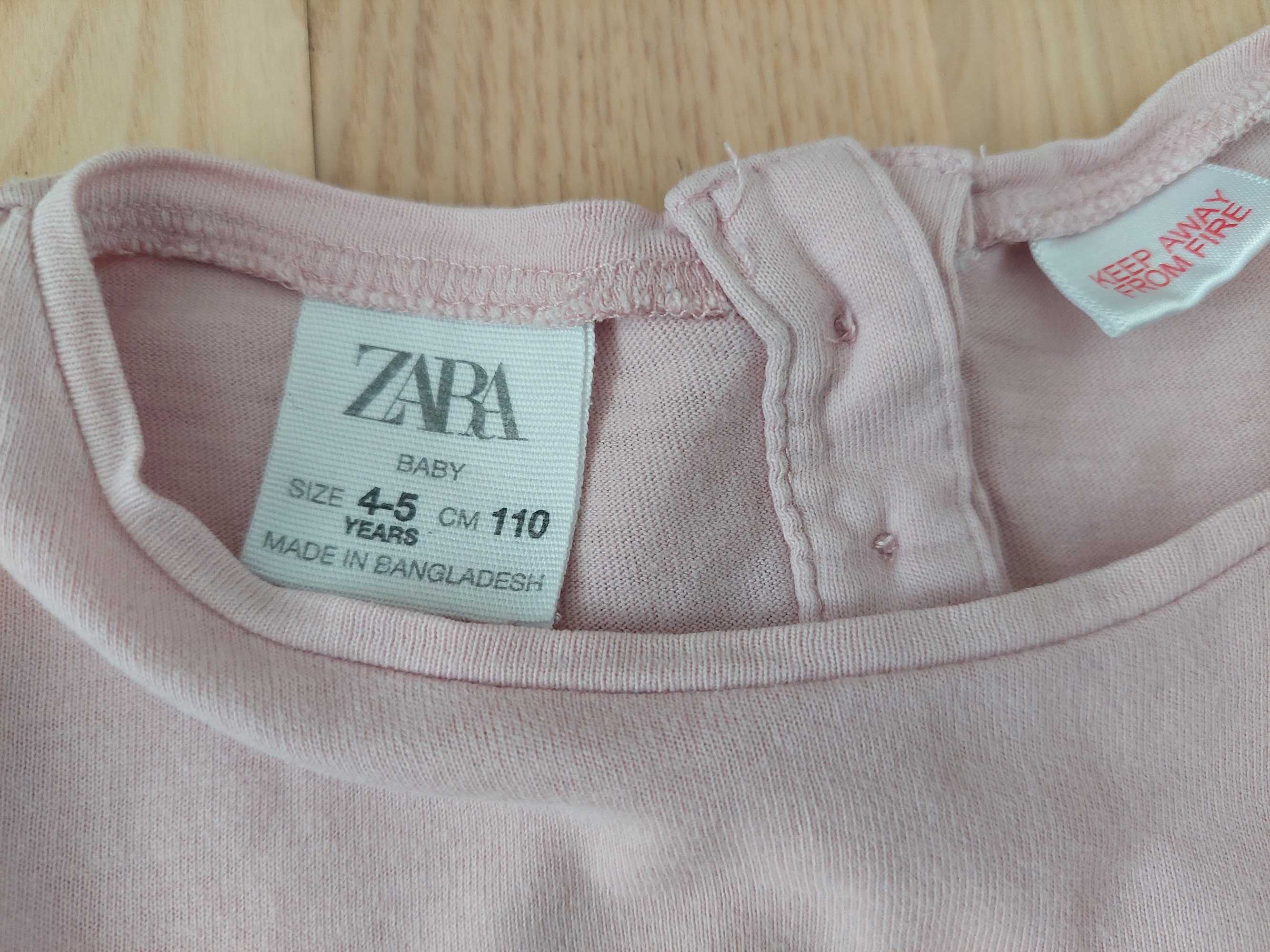 ZARA Baby roz110 tunika bluzka