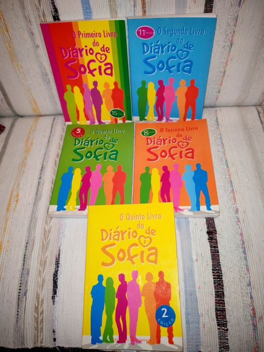 Diário de Sofia 1, 2, 3, 4 e 5 (Portes grátis)