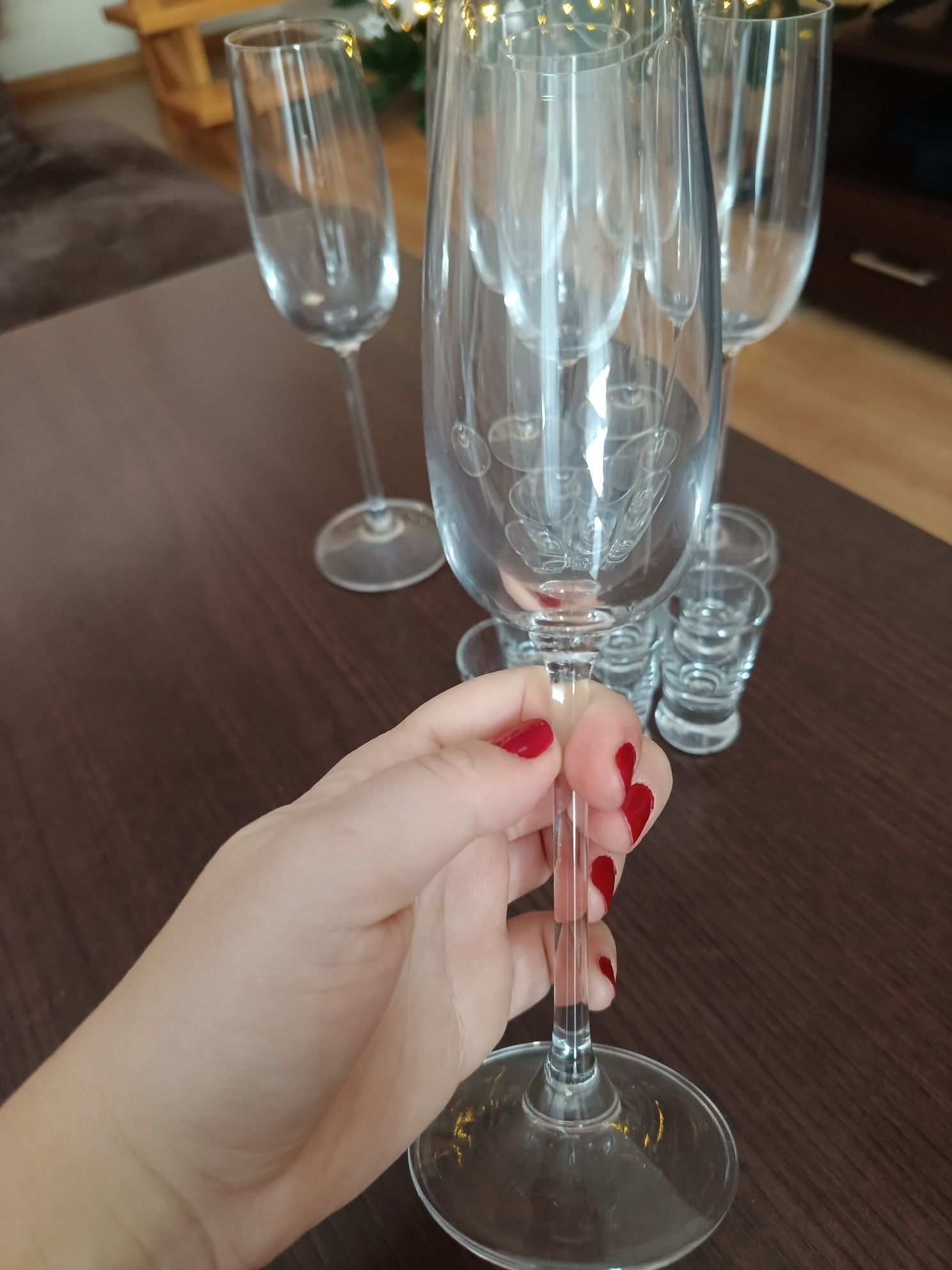 Kieliszki 12 szt. Do szampana, małe