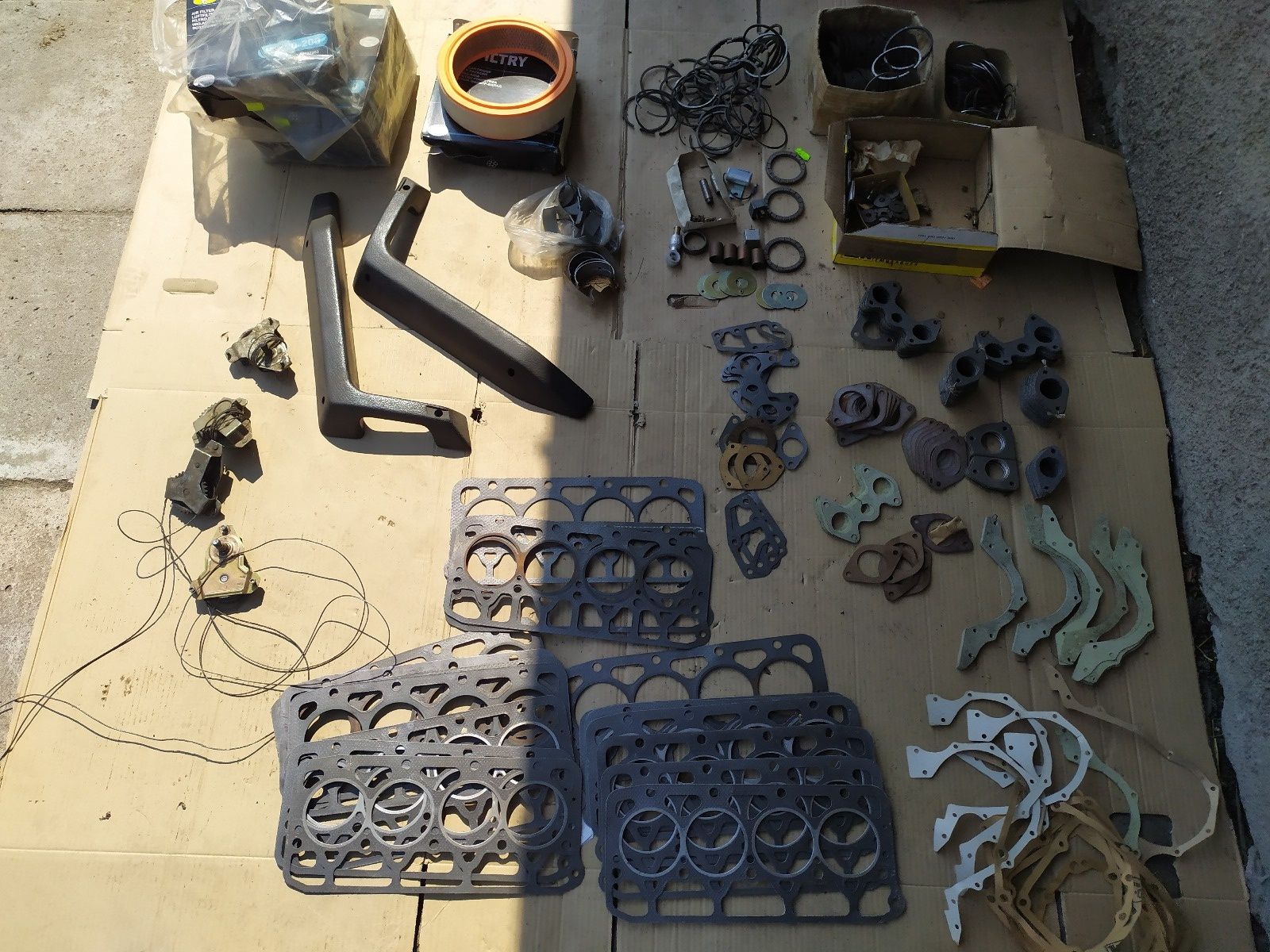Uszczelka uszczelki filtry pierścienie fiat 125p polonez