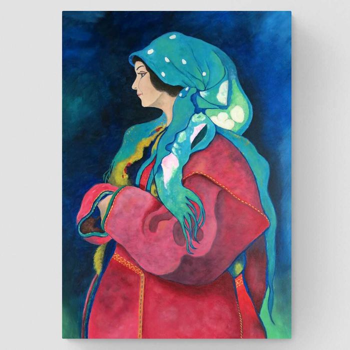 Ręcznie malowany obraz 42x60 reprodukcja Kazimierz Sichulski