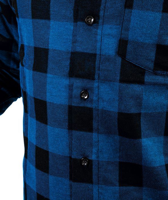 Koszula Flanelowa, Granatowa, Rozmiar Xxxl