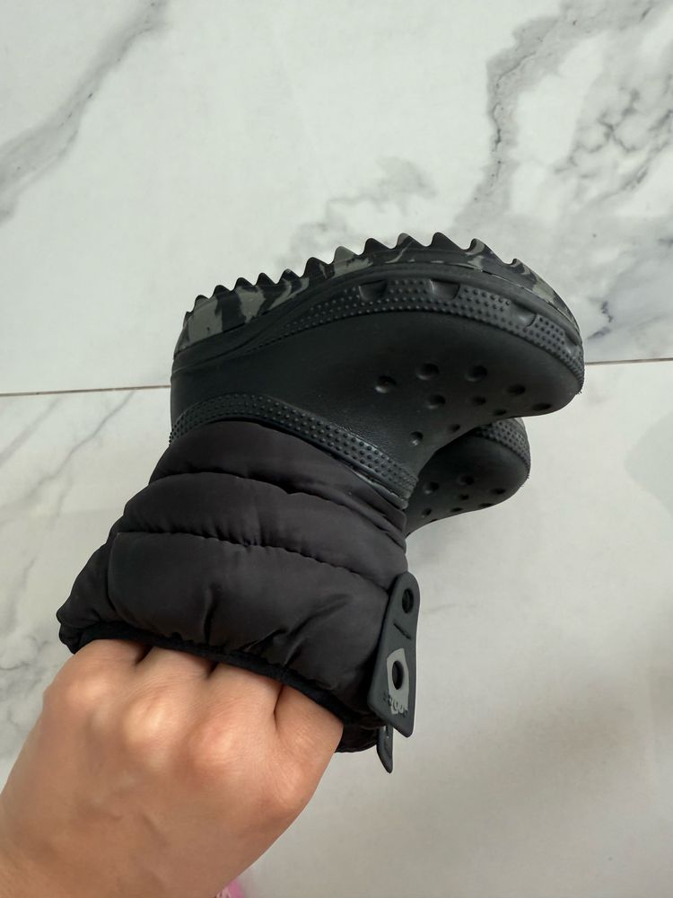 Дутики снегоходы Crocs c6 22-23 размер зимние ботинки