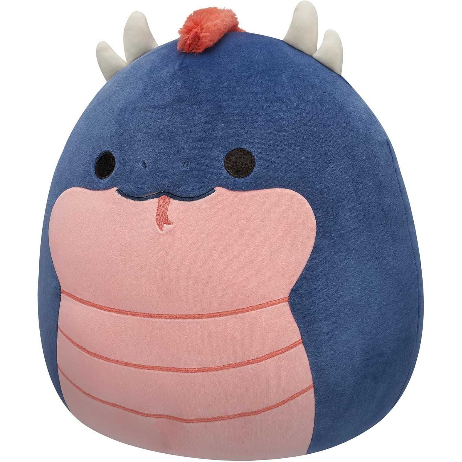 Squishmallows Miękka Maskotka Pluszowa Pluszak Bazyliszek Cian 30cm