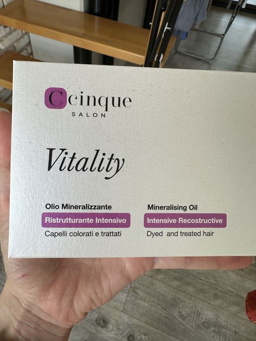 C Cinque Vitality 10*10 мл Олія відновлююча profecional c5 mineralisin