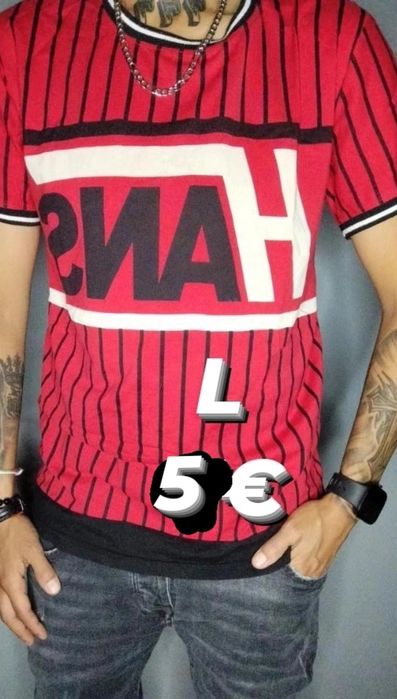 Vendo t-shirts de homem