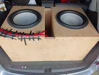 Subwoofer 2x15 ground zero uranium