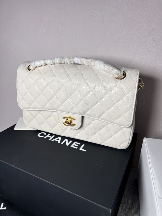 Жіноча шкіряна сумочка Chanel повний комплект женская сумка кожа