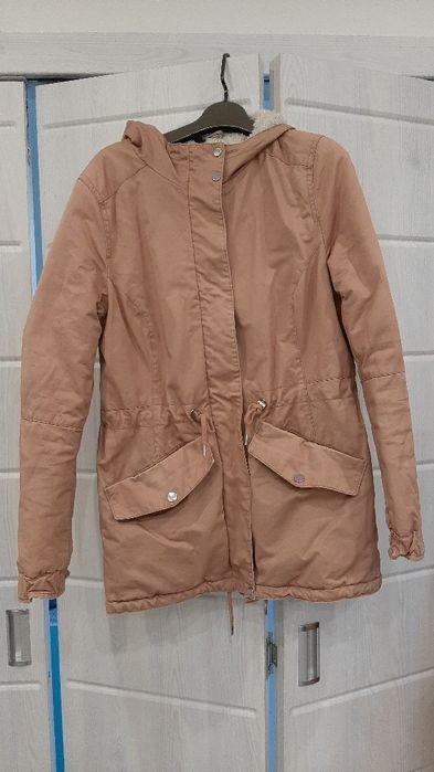 Парка на хутряній підкладці H&M