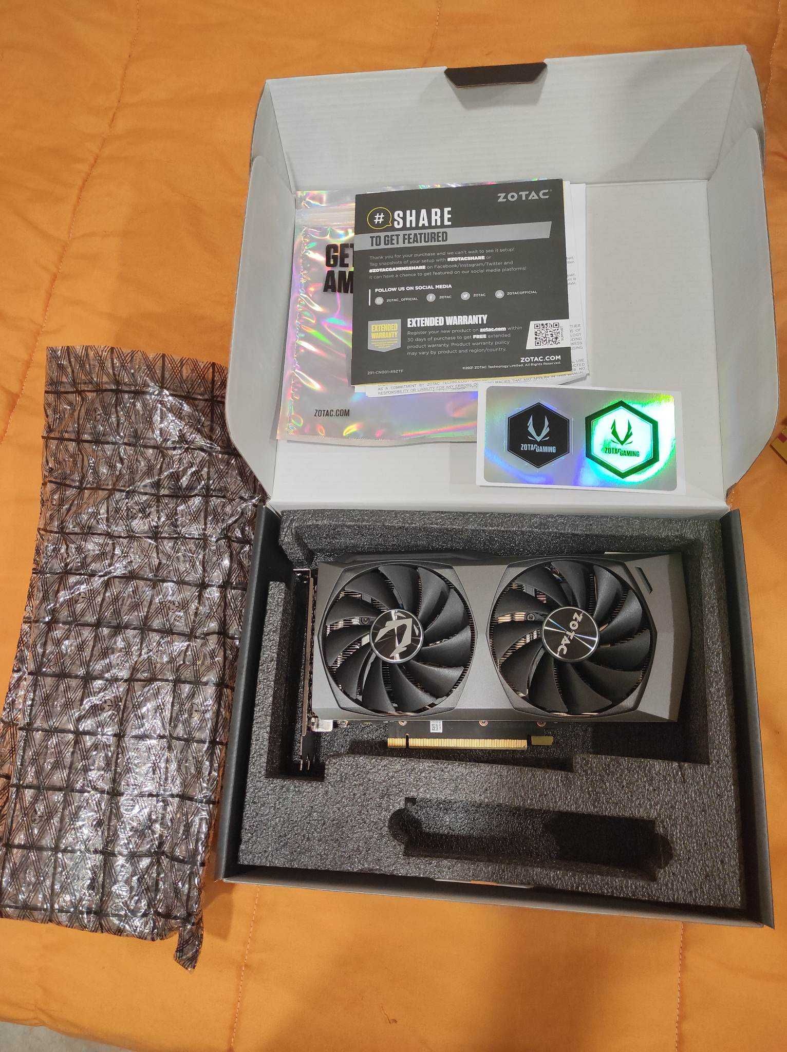 Placas Gráficas Zotac Gaming GeForce RTX 3060 Ti 8GB GDDR6 Twin Edge