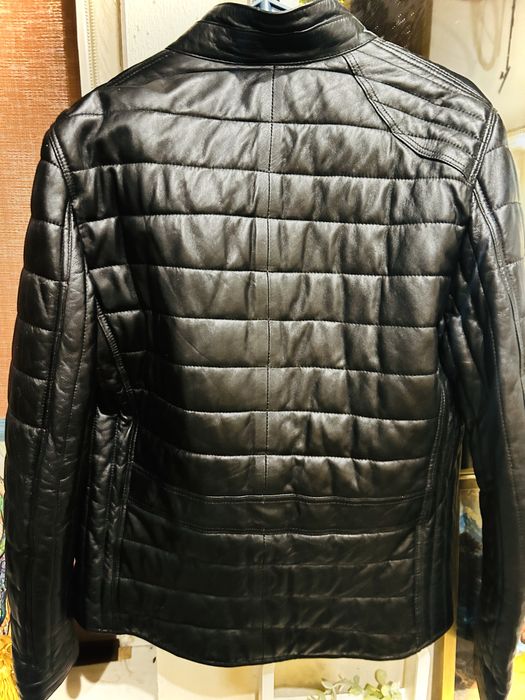 Чоловіча куртка з еко-шкіри