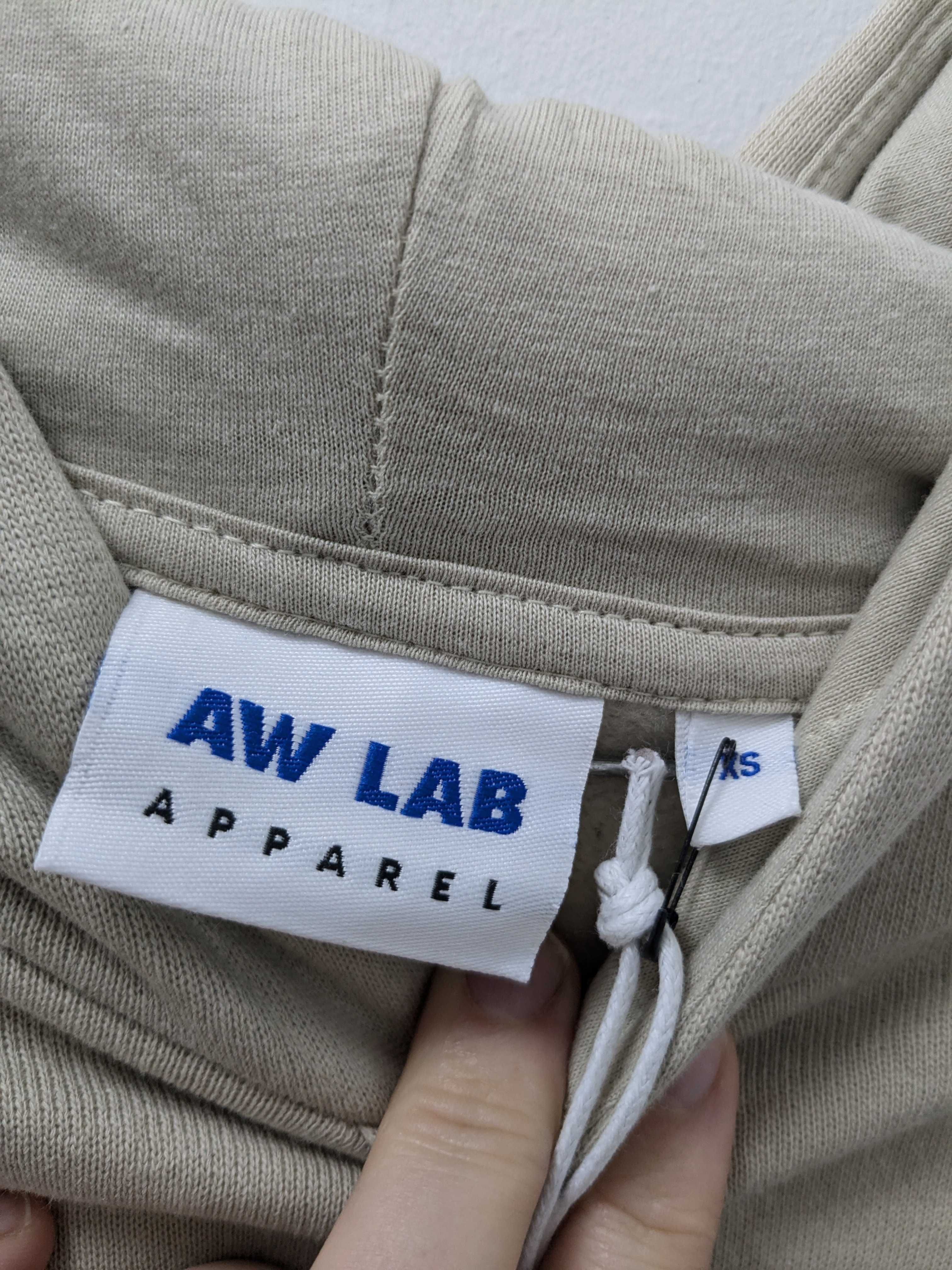 Bluza beżowa z kapturem AW LAB rozm. XS
