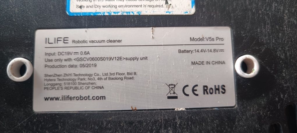 Robot sprzątający odkurzacz mopujący ILIFE V5s Pro
100% sprawny + akce
