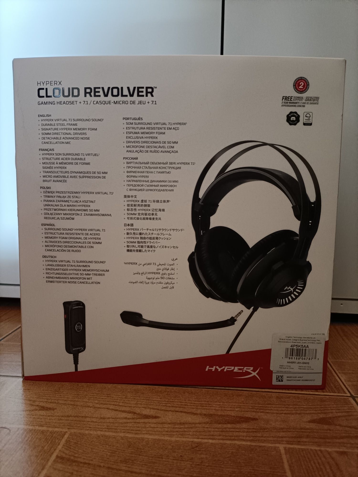 Headset Hyperx Cloud Revolver 7.1